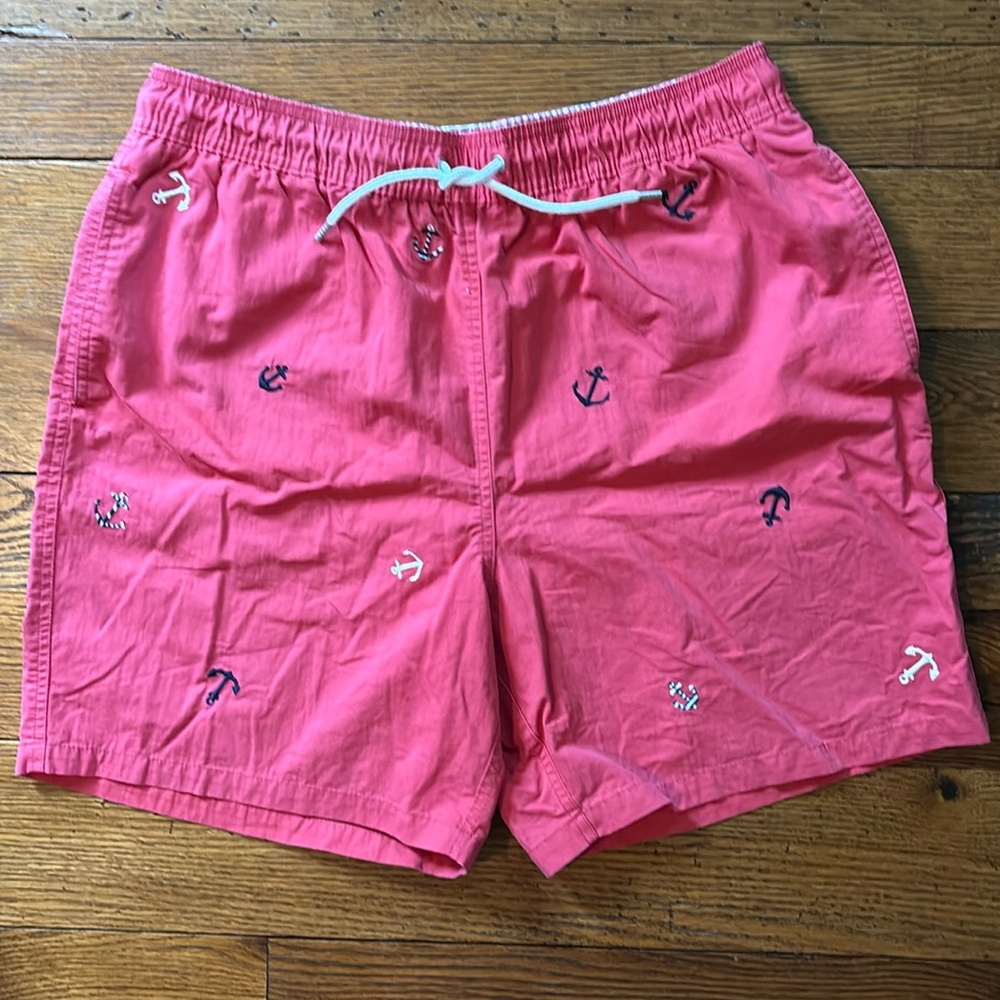 Brooks Brothers Anchor Swim Shorts